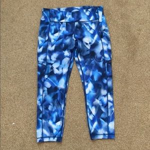 Lululemon Pace Rival High Rise Crop 22” Size 8